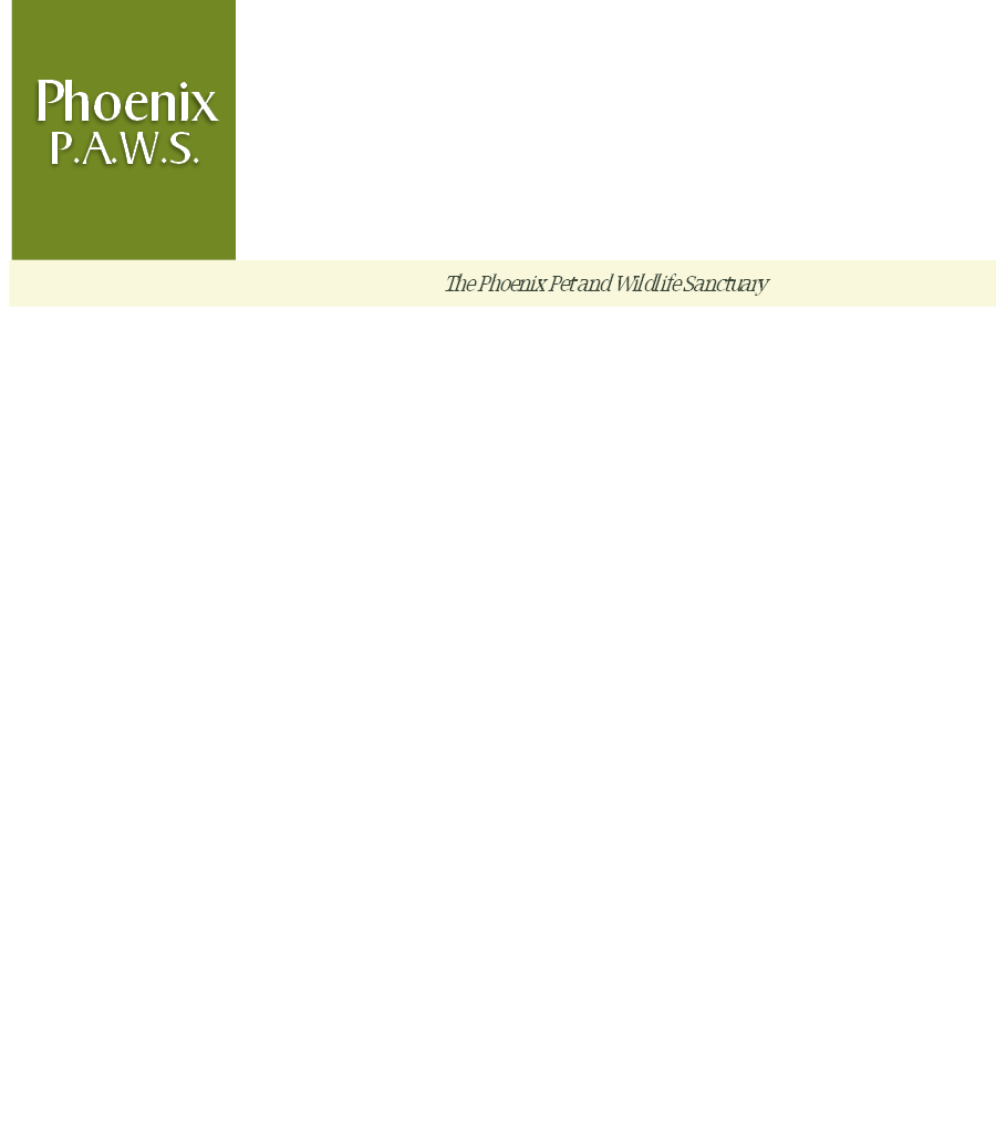 The Phoenix Pet and Wildlife Sanctuary